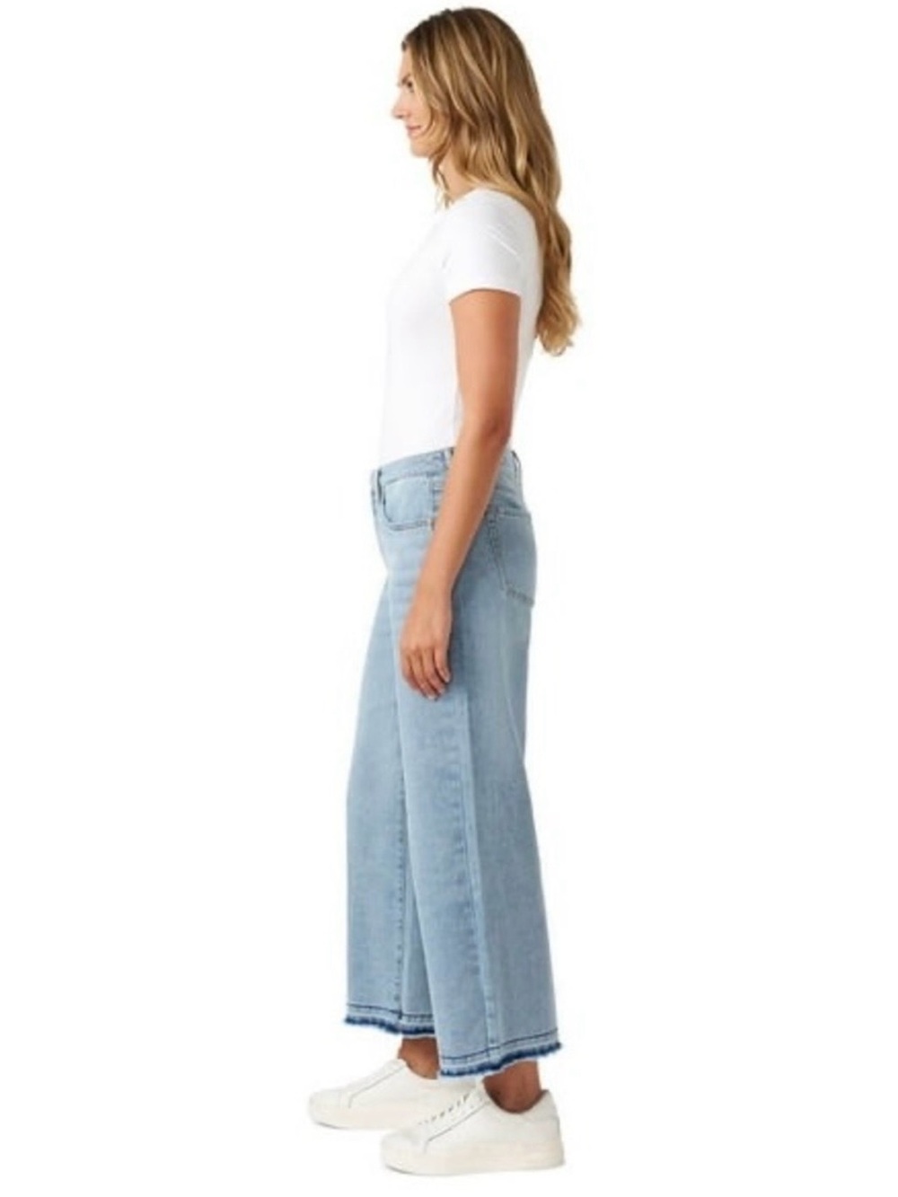 Edited X Hunter McGrady Wide Leg Crop Jeans - Picture 3 of 11